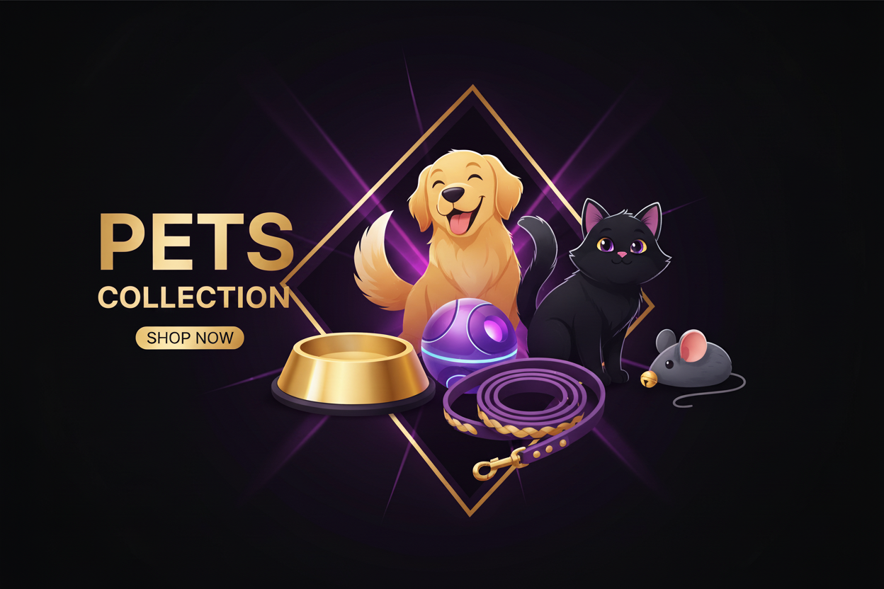 Pets Collection Banner
