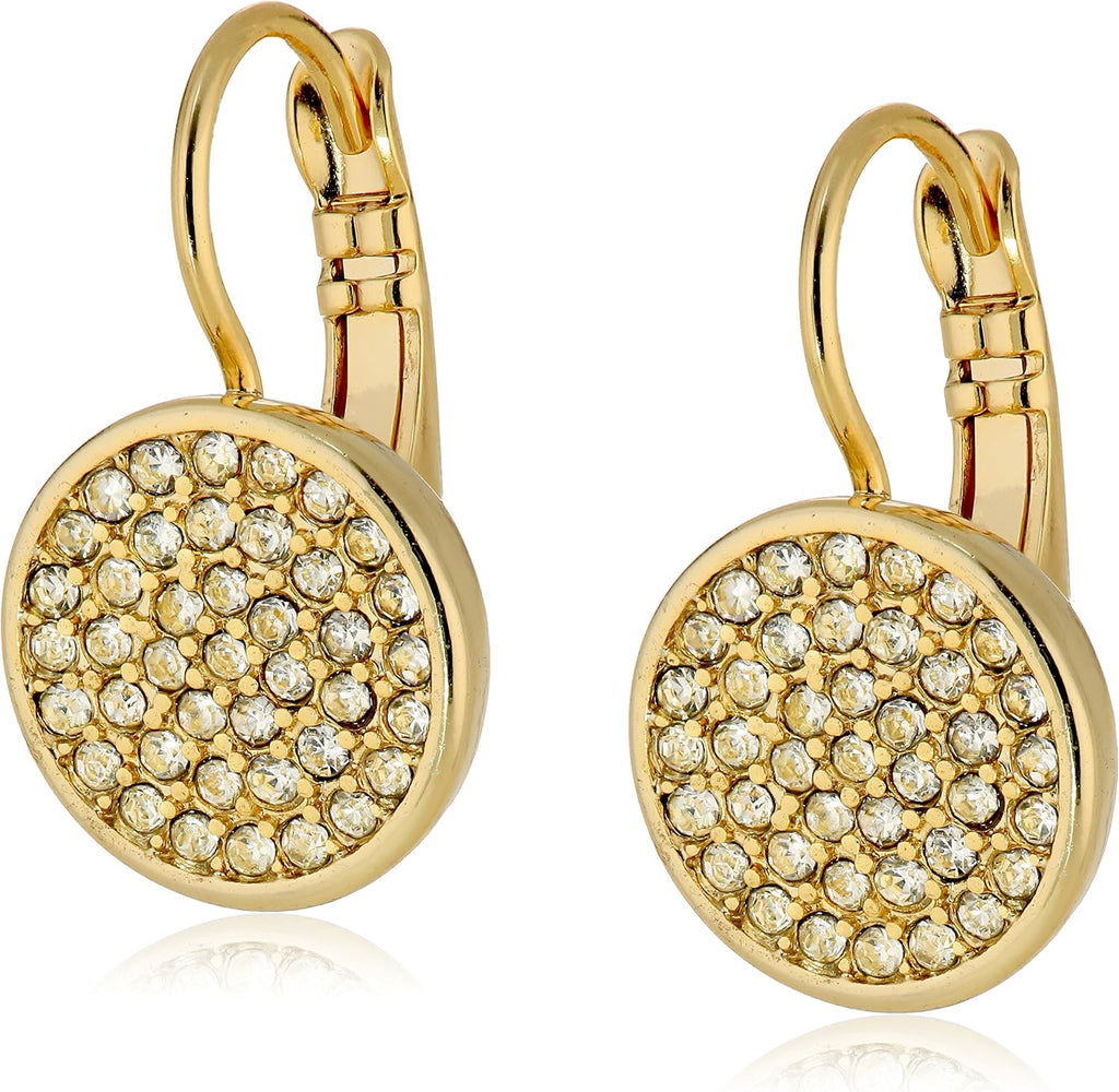 Elevate Your Style with Anne Klein Women's Drop Crystal Earrings - Stunning Statement Jewelry for Any Occasion