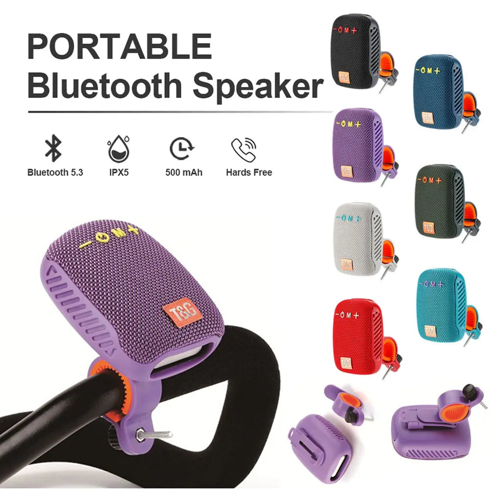 Get the Party Rolling with the TG392 Waterproof Bluetooth Speaker - Your Ultimate Portable Handlebar Companion for Fun Outdoor Rides! 🎶🚴‍♂️🌧️