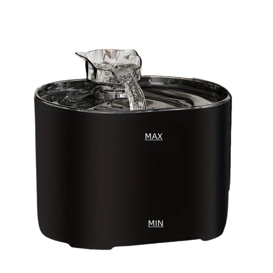 Large Capacity Smart Pet Fountain Dispenser - 74.39 Oz/2.2 Liters, Silent Automatic Circulation for Cats and Dogs