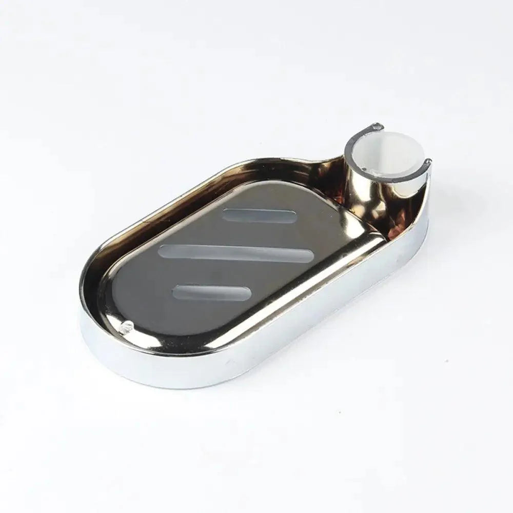 Draining Soap Dish & Sponge Holder Set for Shower, Tub & Kitchen