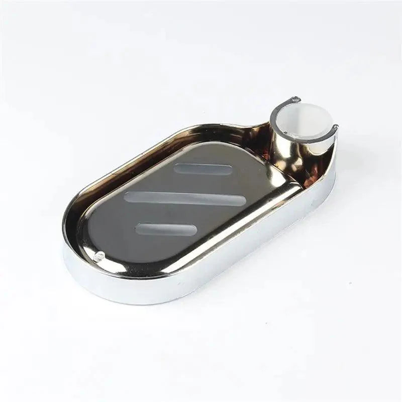 Draining Soap Dish & Sponge Holder Set for Shower, Tub & Kitchen