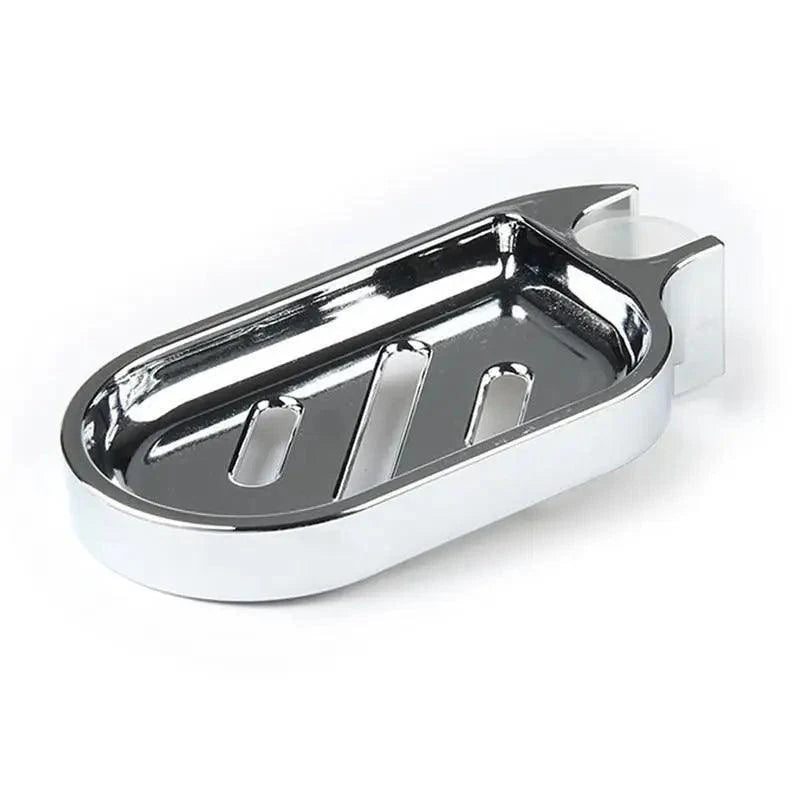 Draining Soap Dish & Sponge Holder Set for Shower, Tub & Kitchen