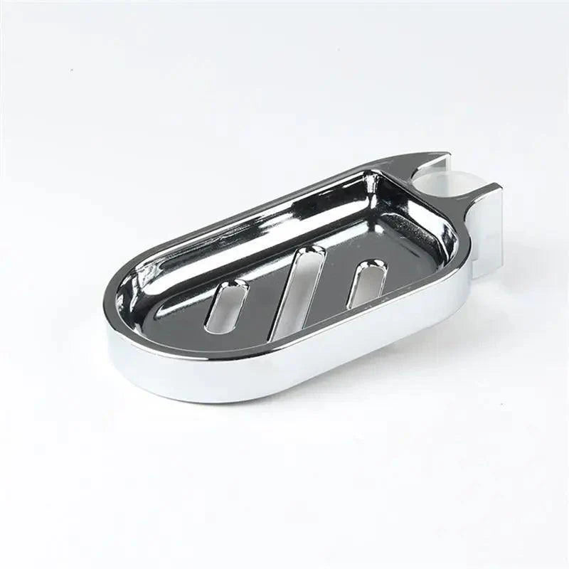 Draining Soap Dish & Sponge Holder Set for Shower, Tub & Kitchen