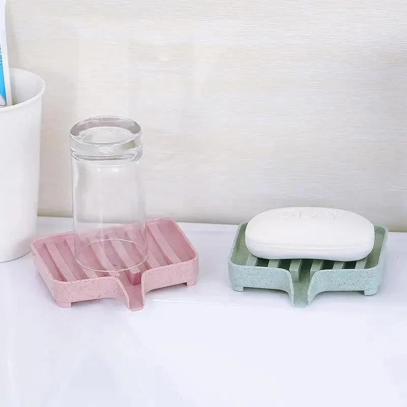 Waterfall Draining Soap & Sponge Holder for Shower, Sink & Kitchen
