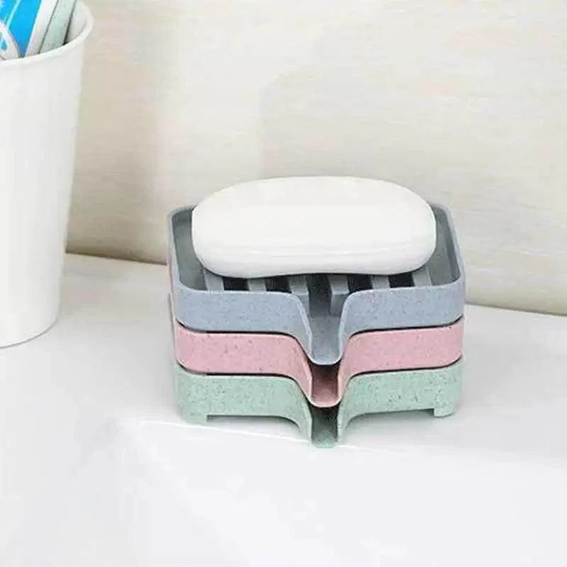 Waterfall Draining Soap & Sponge Holder for Shower, Sink & Kitchen