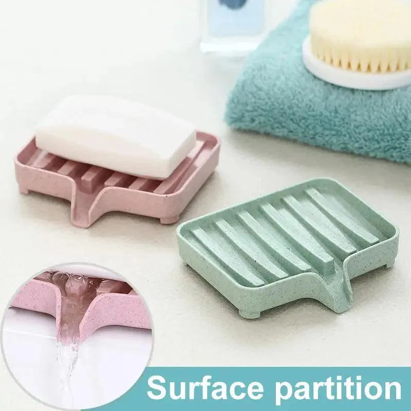 Waterfall Draining Soap & Sponge Holder for Shower, Sink & Kitchen