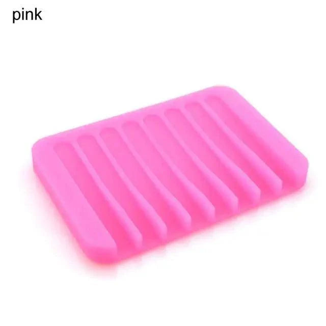 Waterfall Draining Soap & Sponge Holder for Shower, Sink & Kitchen
