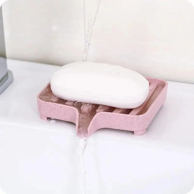 Waterfall Draining Soap & Sponge Holder for Shower, Sink & Kitchen