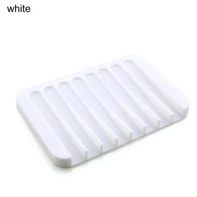 Waterfall Draining Soap & Sponge Holder for Shower, Sink & Kitchen