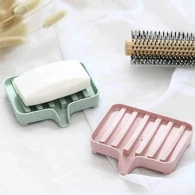 Waterfall Draining Soap & Sponge Holder for Shower, Sink & Kitchen