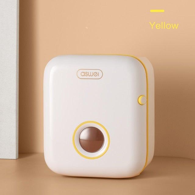 Wall-Mounted Toilet Paper Holder with Shelf & Drawer