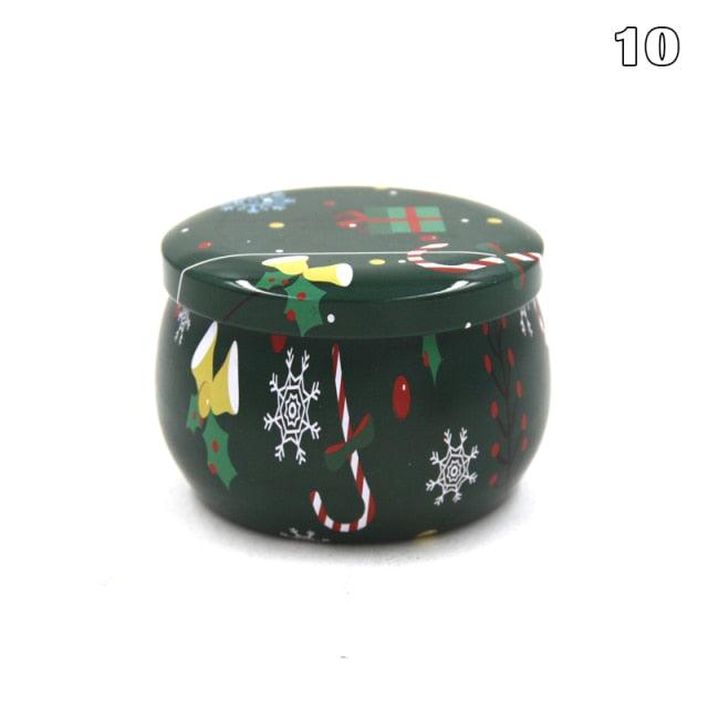 Vintage Flower Candle Tin Jars – Colorful Metal Containers for Candle Making & Storage